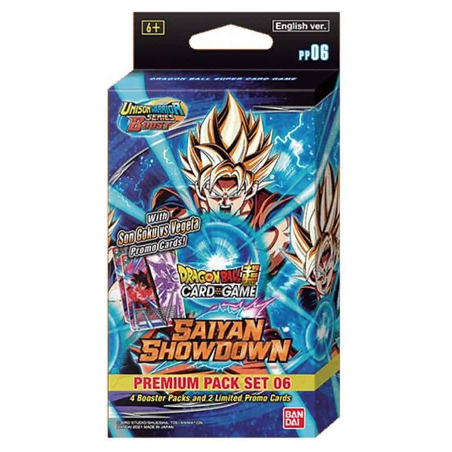 Dragon Ball Super TCG: Saiyan Showdown Premium Pack Set [PP06]
