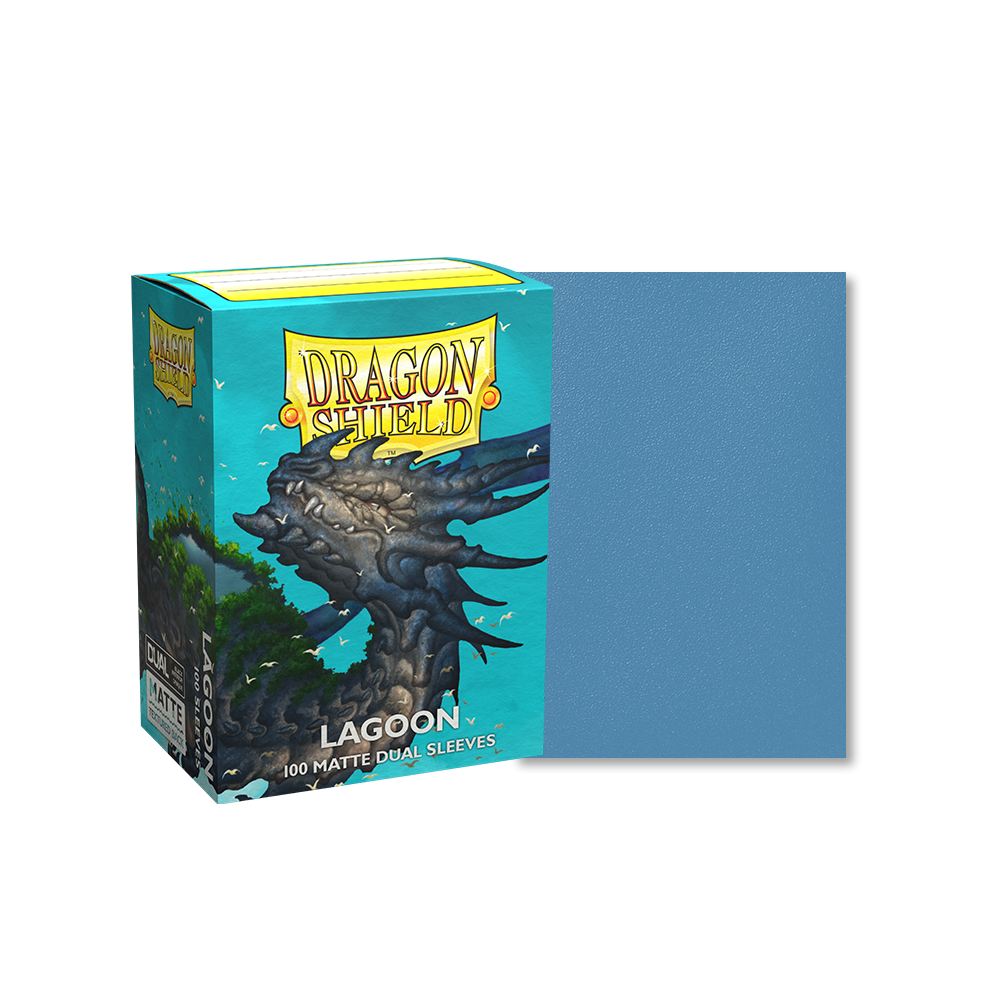 Dragon Shield: Lagoon Matte 100ct Dual Sleeves