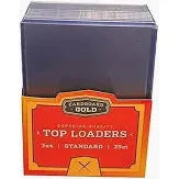Cardboard Gold: Top Loader Sleeves 25ct - Regular 35 Pt