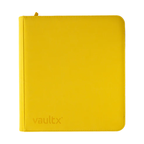 Vault X: Sunrise Yellow 12-Pocket Exo-Tec Zip Binder