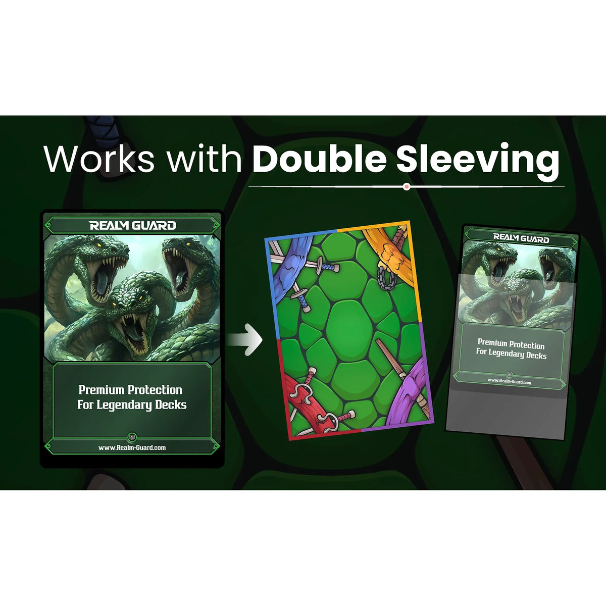 Realm Guard: Art Sleeves - Turtle