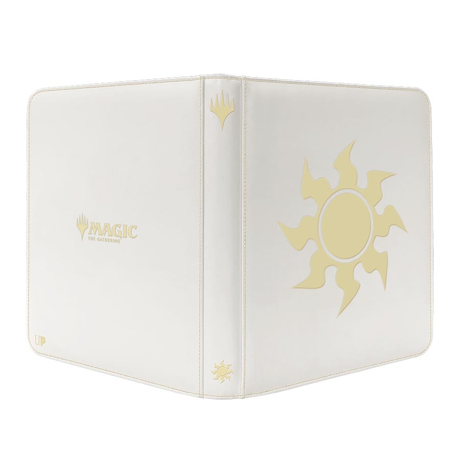 Magic The Gathering: Mana 8 - Plains 12-Pocket Zip Pro-Binder