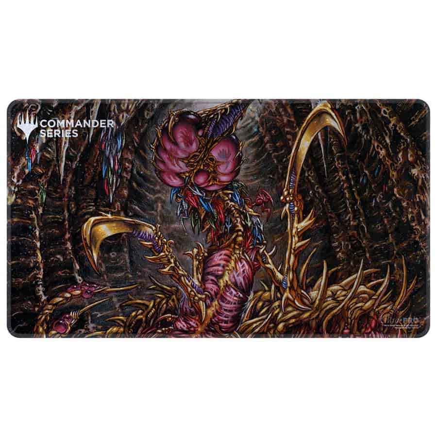 Magic The Gathering: Commander Series 6 (Fan Vote 1)- Silver Queen Stitched Edge Playmat