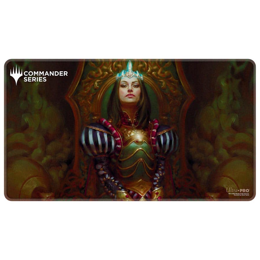 Magic The Gathering: Commander Series - Queen Marchesa Stitched Edge Playmat