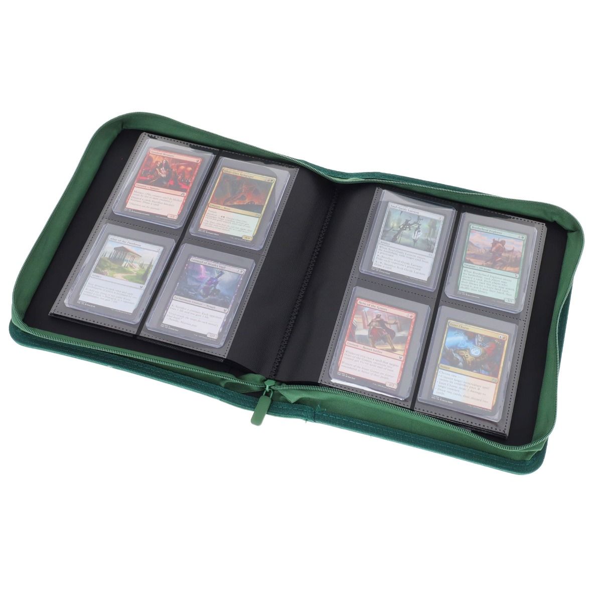 Z-Folio 4-Pocket LX Toploader Album - Green
