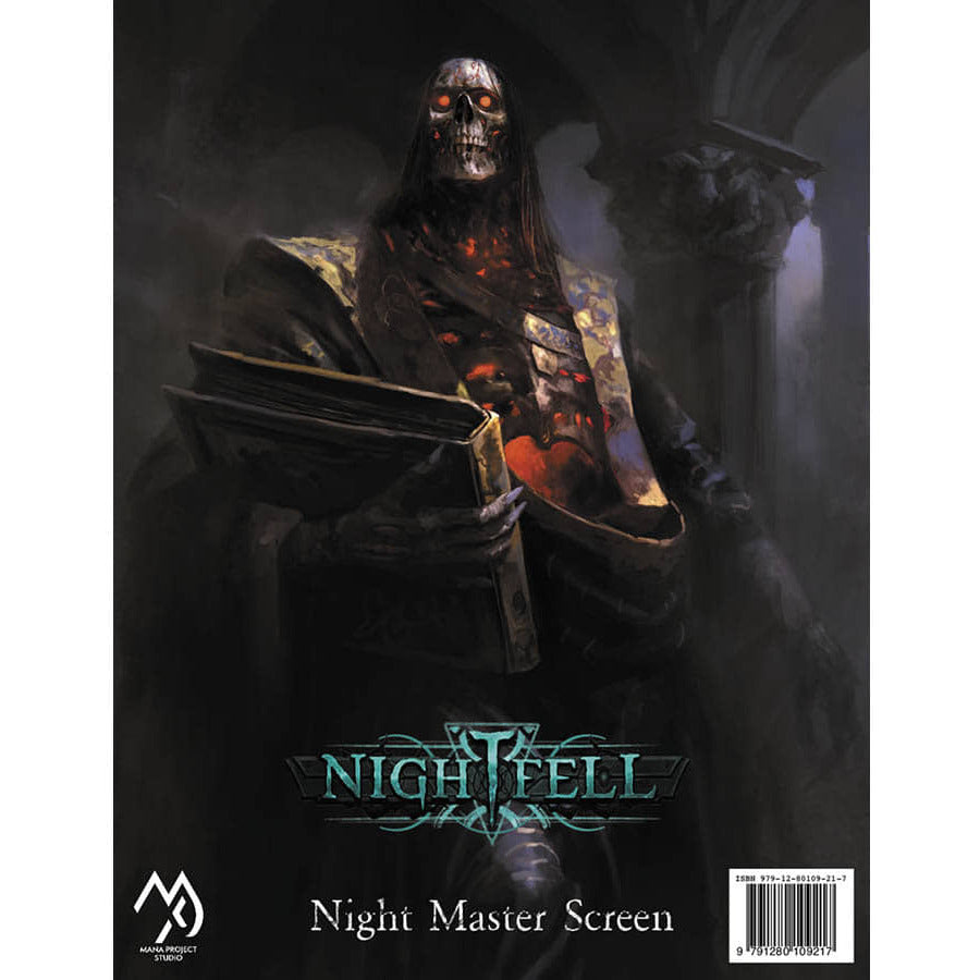 Nightfell 5E RPG: Night Master Screen